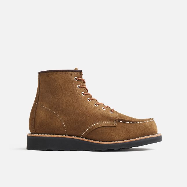 Red Wing Heritage 3605 – Classic Moc Women's Boots in Rough & Tough Copper