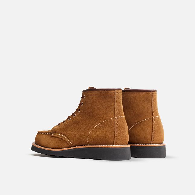 Red Wing Heritage 3605 – Classic Moc Women's Boots in Rough & Tough Copper
