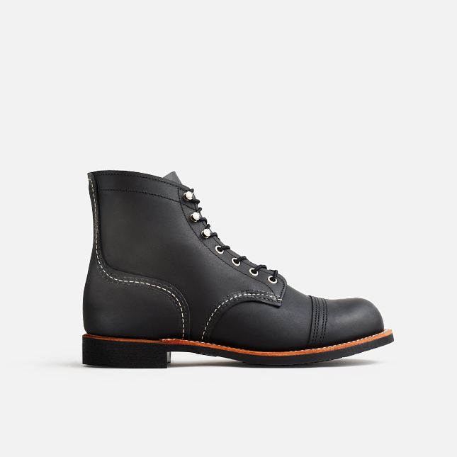 Red Wing Heritage 8084 Iron Ranger Boots in Charcoal Black