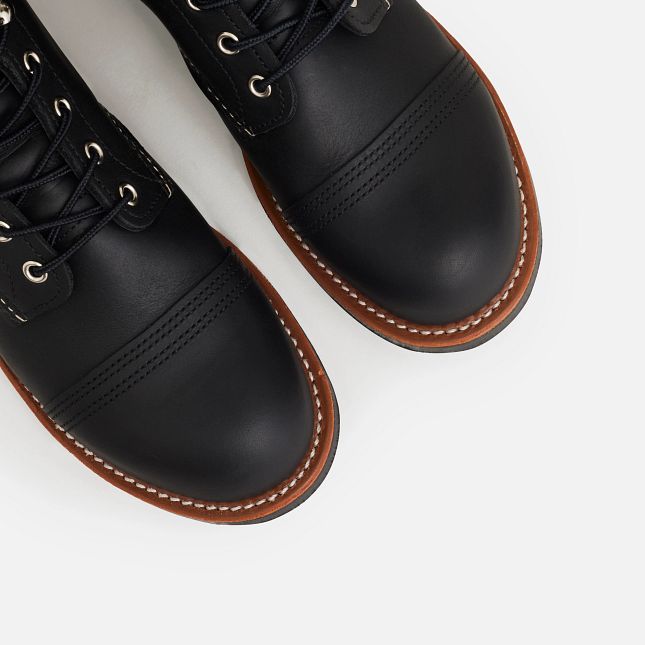 Red Wing Heritage 8084 Iron Ranger Boots in Charcoal Black