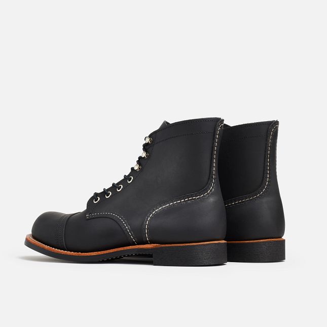 Red Wing Heritage 8084 Iron Ranger Boots in Charcoal Black