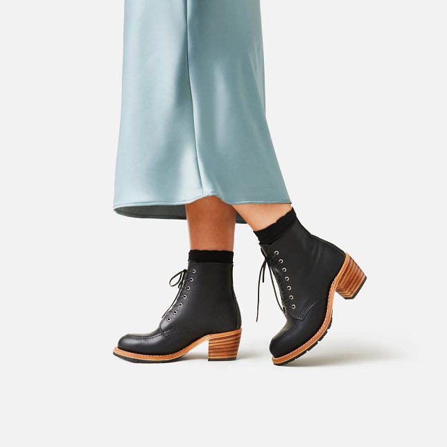 Red Wing Heritage 3405 Clara Black Boots – Copper Harness