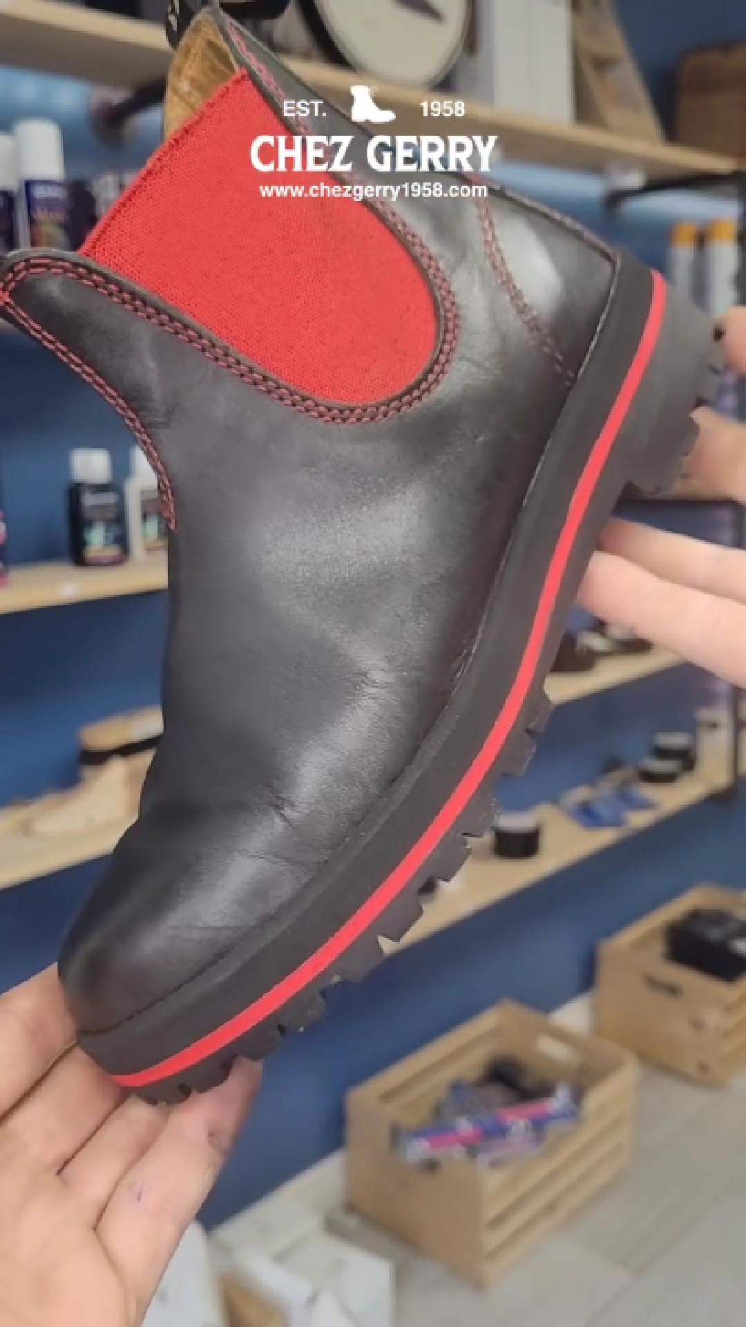 Restoration of modular soles shoes – Chez Gerry 1958