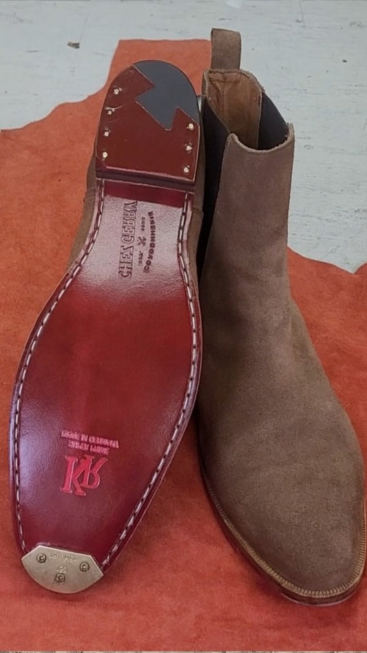 Restauration et ressemelage pour semelles plates