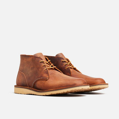 Red Wing Heritage 3322 Weekender Chukka Boots in Copper Leather