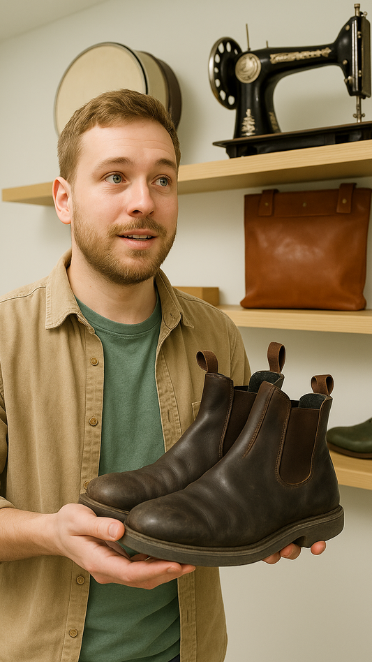 Send us your shoes/boots to be repaired