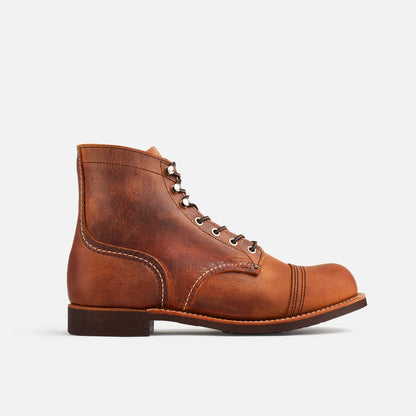 Bottes Red Wing Heritage 8085 Iron Ranger en Cuir copper rough and tough