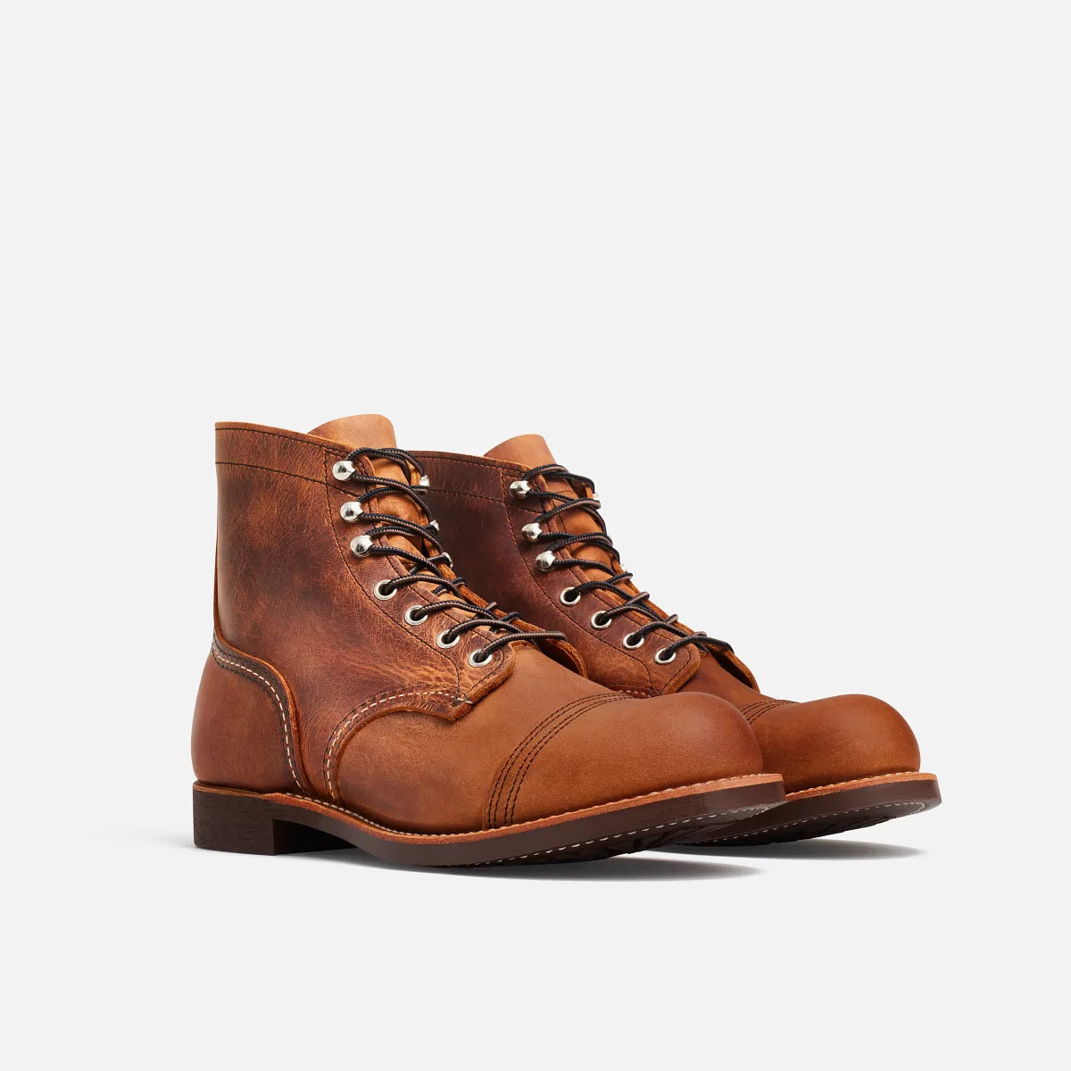 Bottes Red Wing Heritage 8085 Iron Ranger En Cuir Copper Rough Tough bottes-red-wing-heritage-8085-iron-ranger-en-cuir-copper-rough-tough