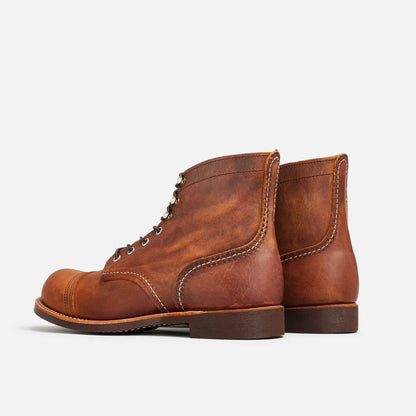 Bottes Red Wing Heritage 8085 Iron Ranger en Cuir copper rough and tough
