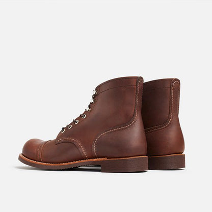 Bottes Red Wing Heritage 8111 Iron Ranger en Cuir Amber Harness