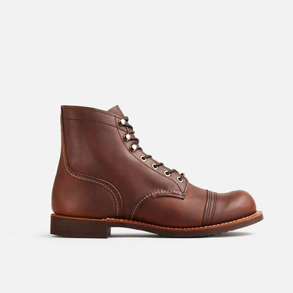 Bottes Red Wing Heritage 8111 Iron Ranger en Cuir Amber Harness