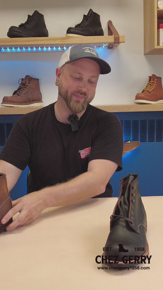 Bottes Red Wing Heritage 3345 Blacksmith en Cuir Black Prairie